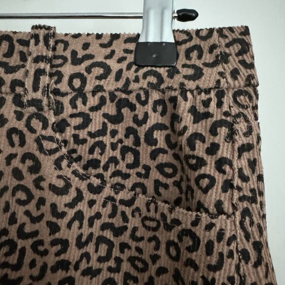 Skirt - French brand Karl Marc John - leopard velvet - size 1-2 EU or 6-8 US - Picture 4 of 7